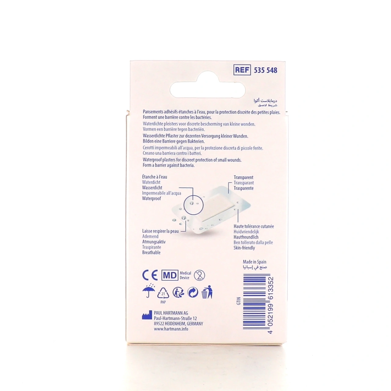 Hartmann DermaPlast Aqua Pansement waterproof - Vue 2
