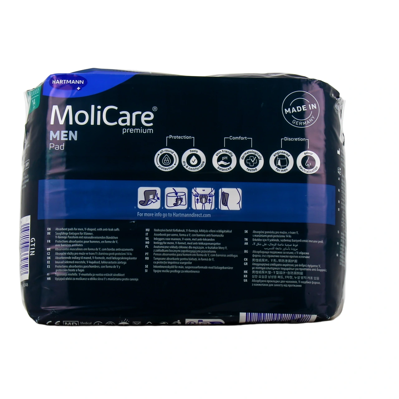 Hartmann Molicare Premium Men Pad - Vue 12