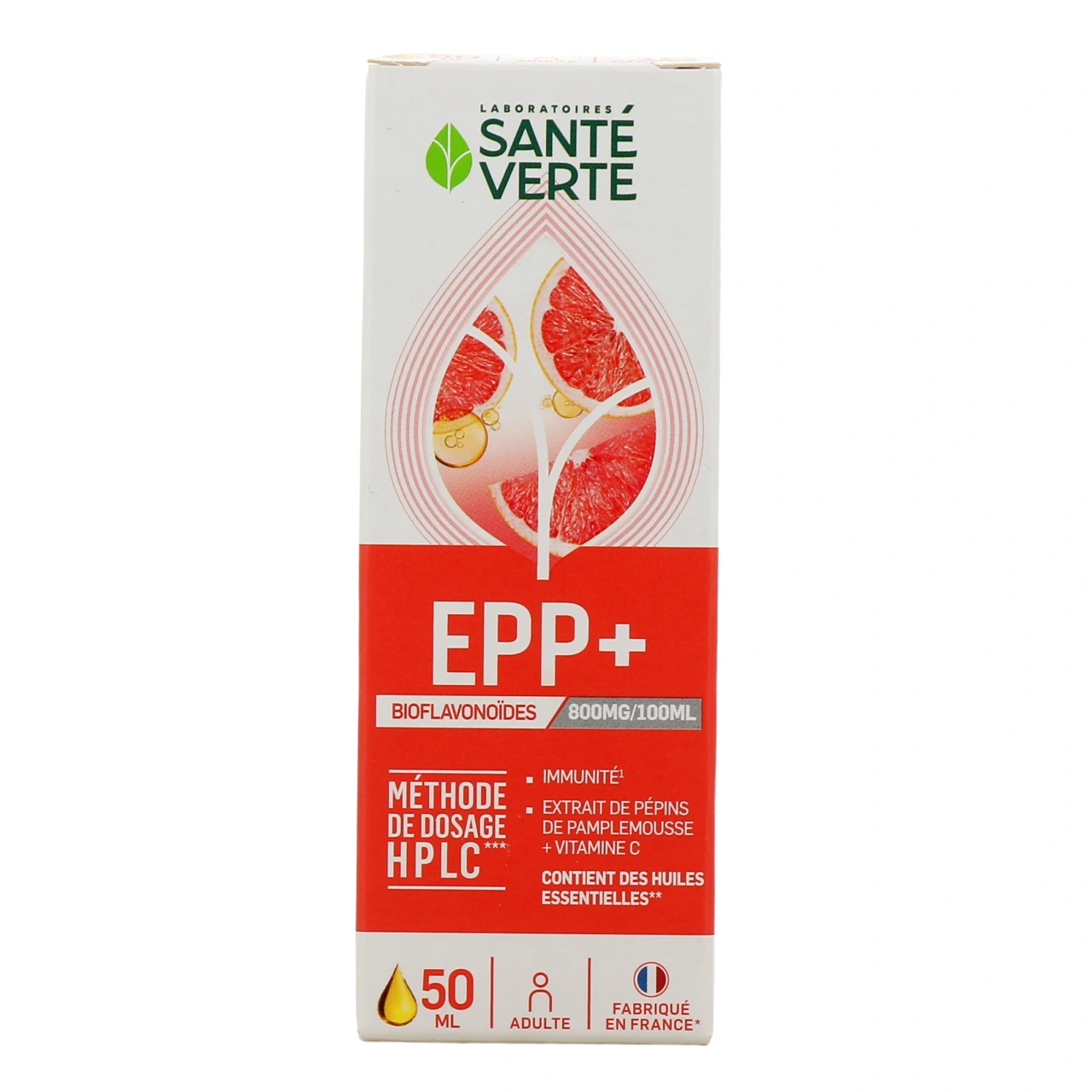 Santé Verte Extrait de Pépins de Pamplemousse 800 - Vue 2