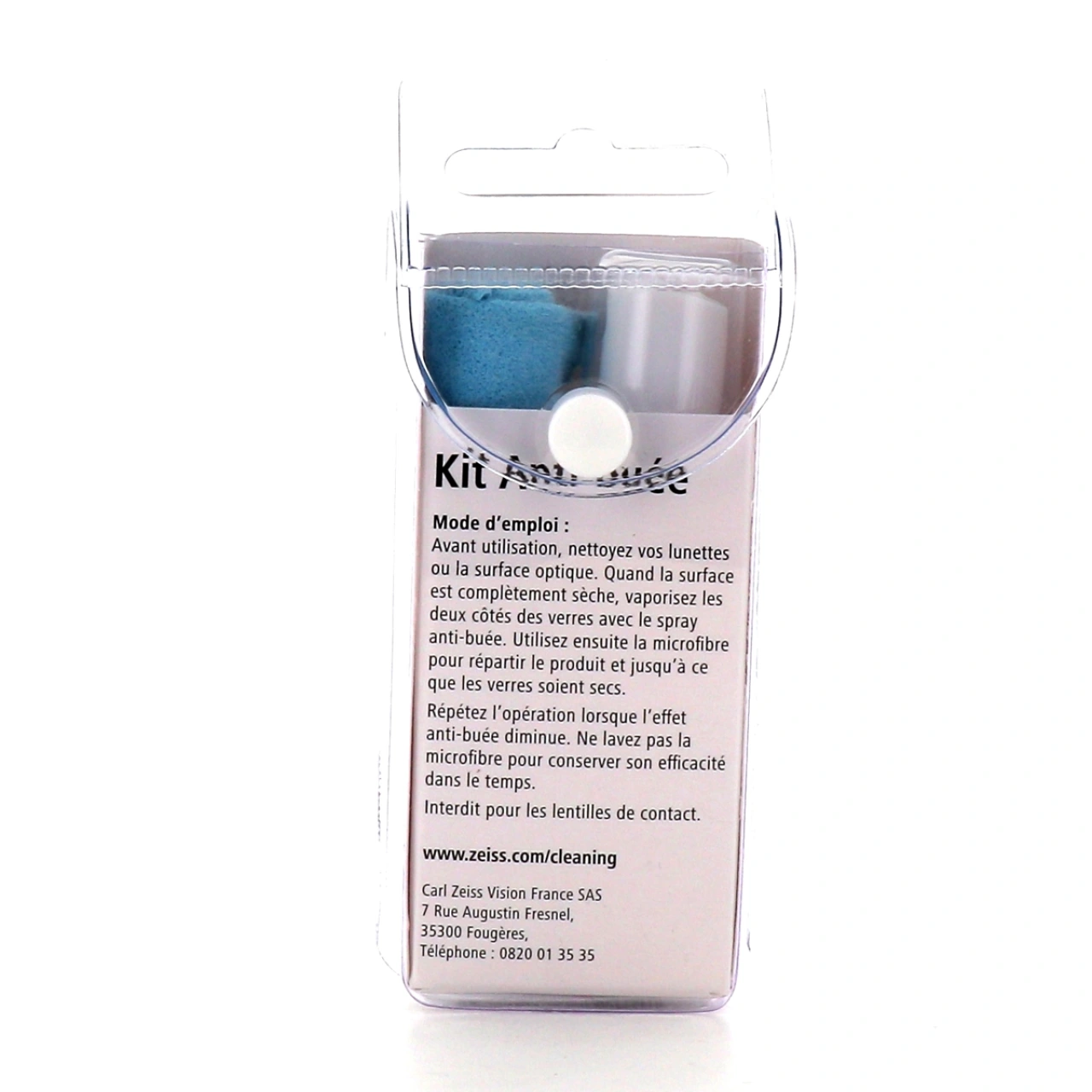 Zeiss Antibuée Spray + Lingette - Vue 2