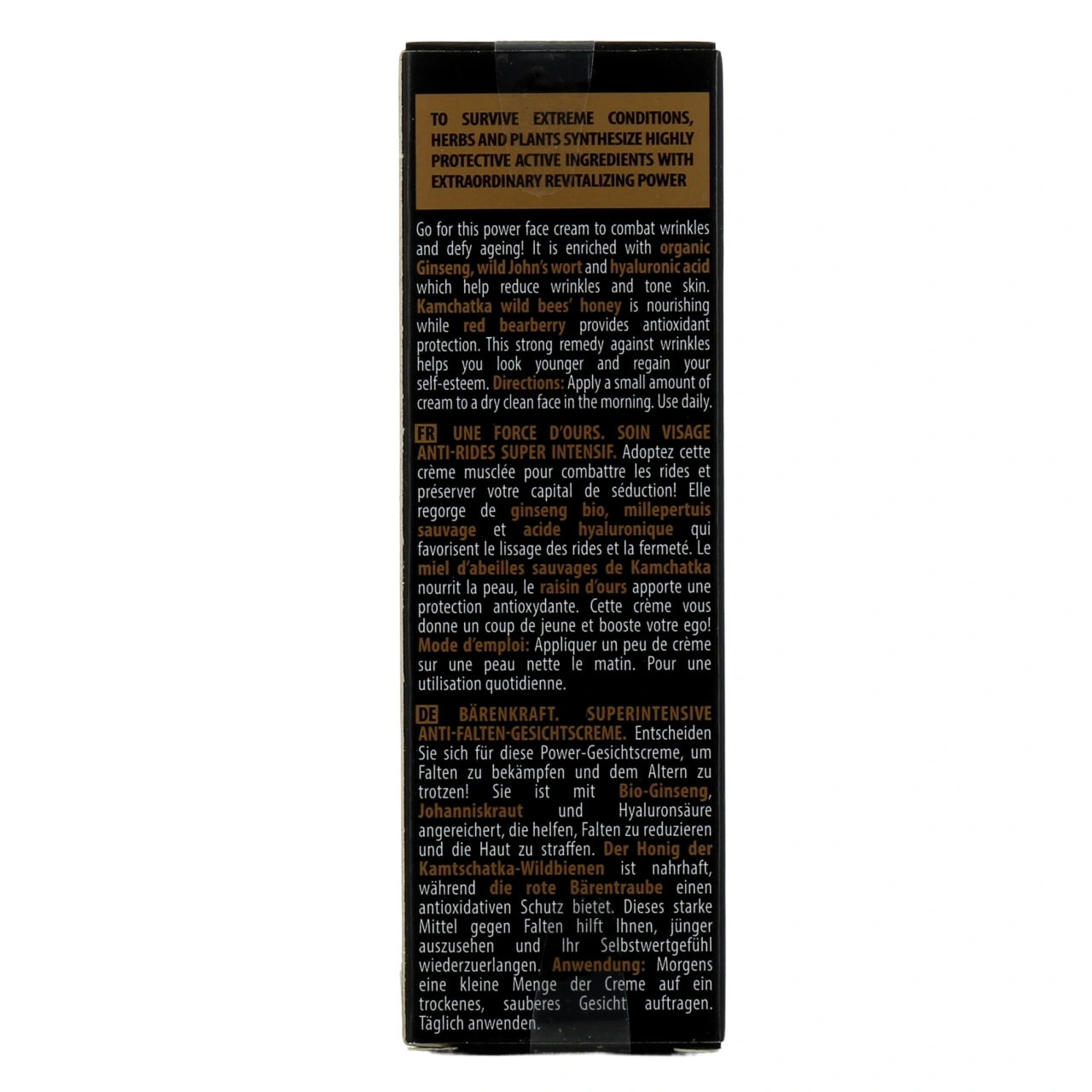 Natura Siberica Homme Soin Visage Anti-Rides Super Intensif - Vue 6