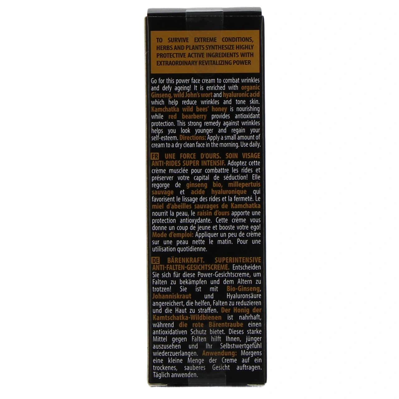 Natura Siberica Homme Soin Visage Anti-Rides Super Intensif - Vue 3