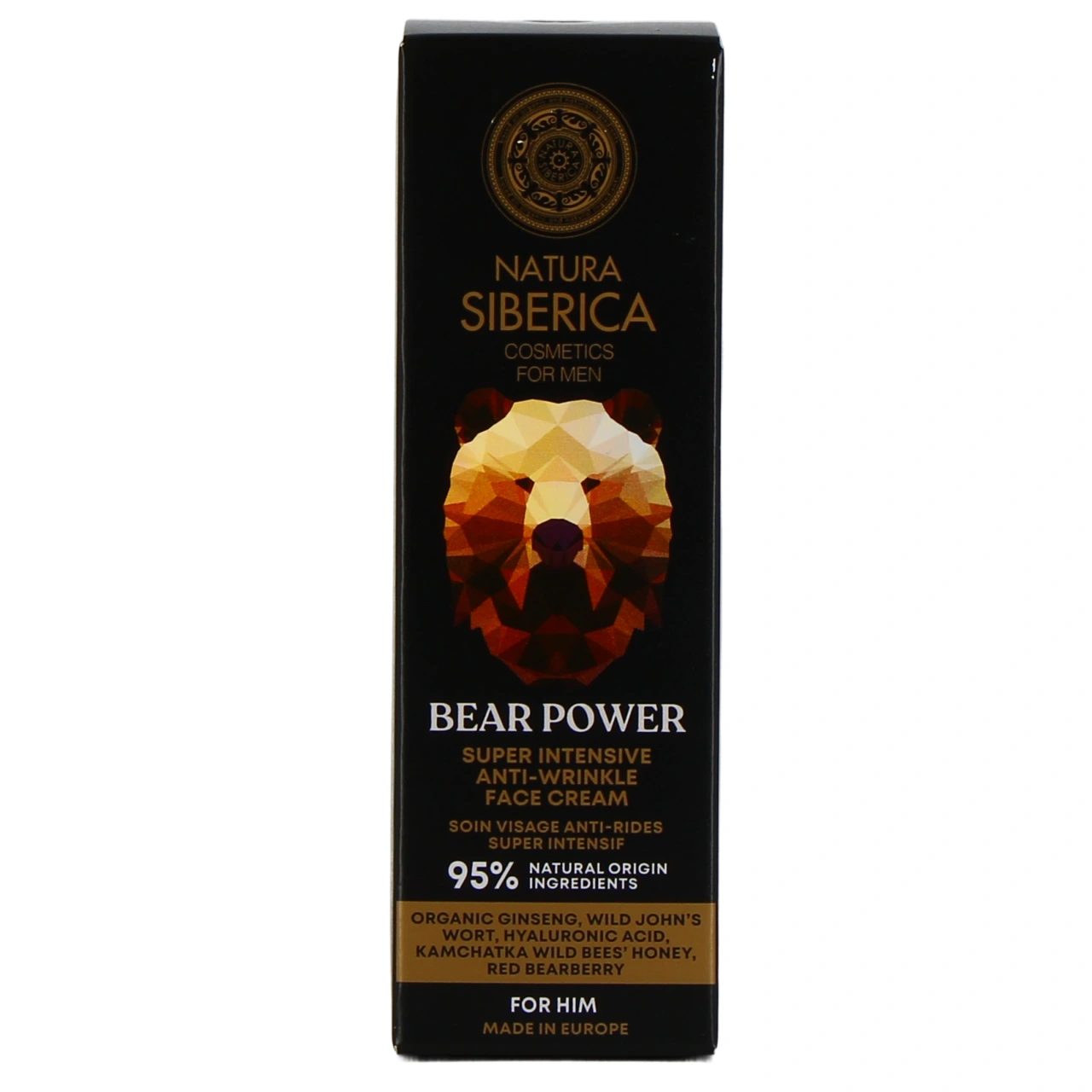Natura Siberica Homme Soin Visage Anti-Rides Super Intensif - Natura Siberica