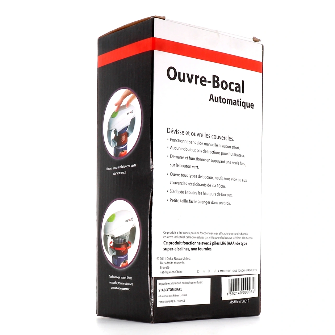 Ouvre-Bocal Automatique One Touch - Vue 2