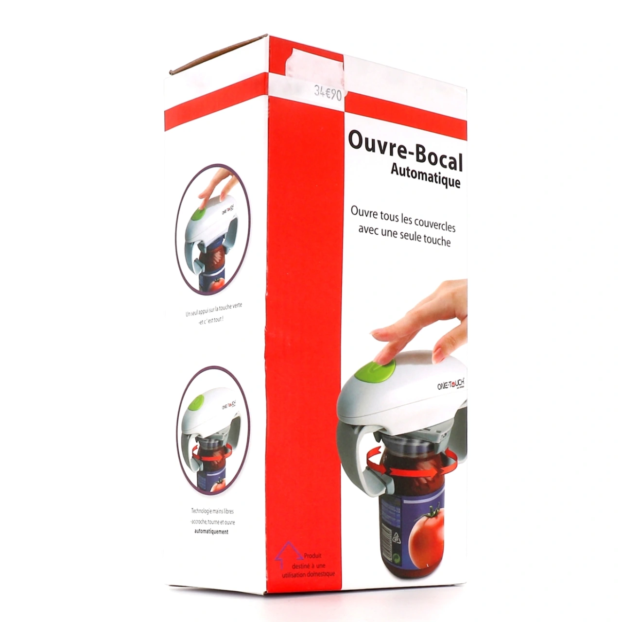 Ouvre-Bocal Automatique One Touch - Identités
