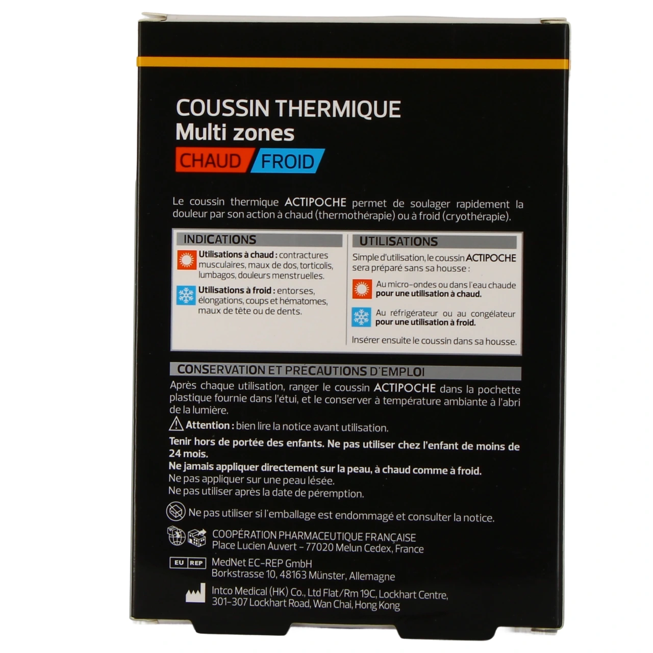 Actipoche Coussin Thermique Microbilles Multi Zones - Vue 6