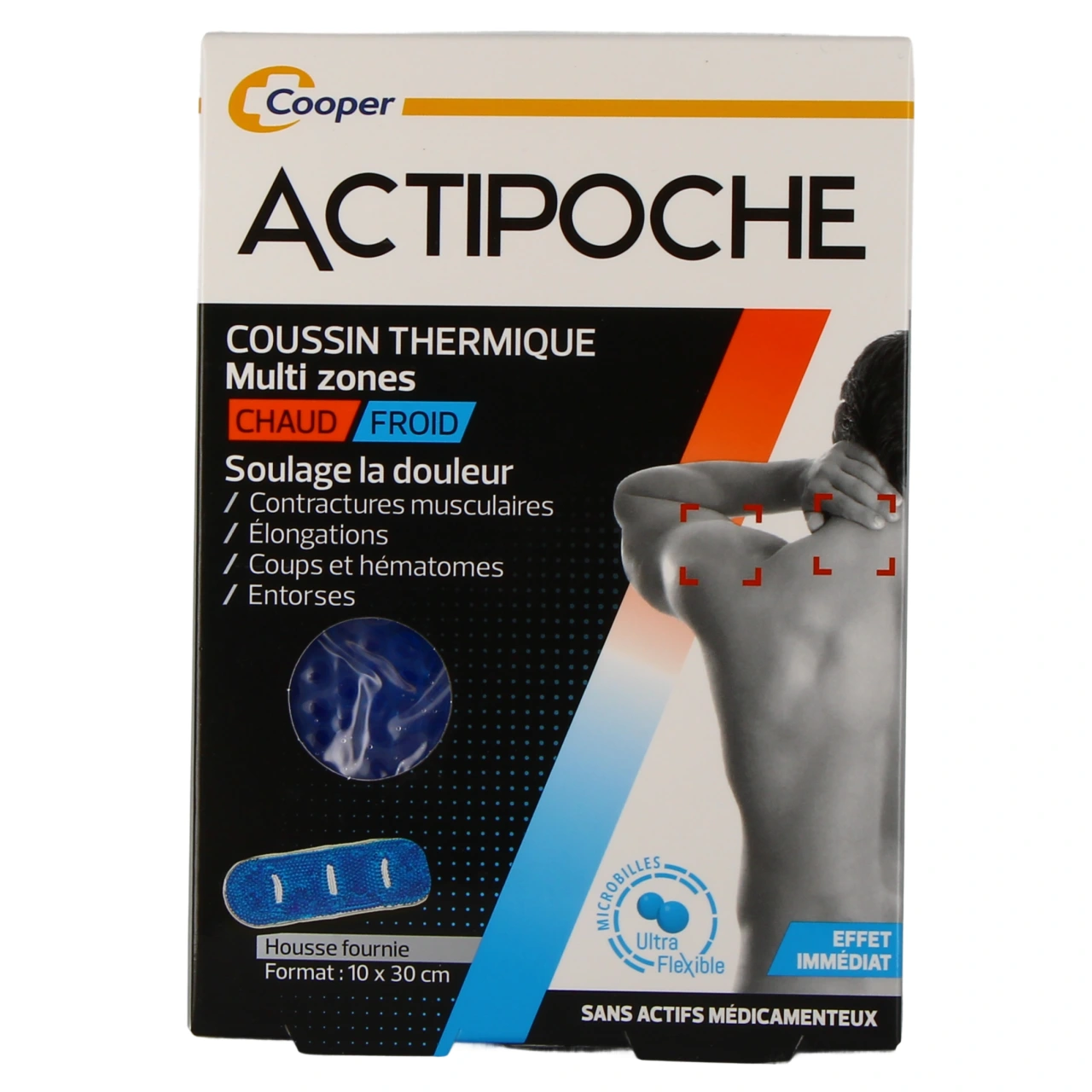 Actipoche Coussin Thermique Microbilles Multi Zones - Vue 5