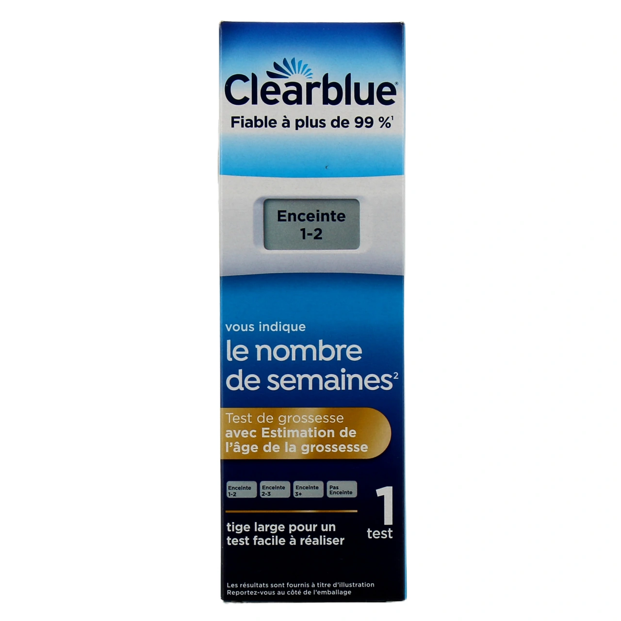 Clearblue Test De Grossesse Digital Estimation De l'Âge De Grossesse - Vue 2