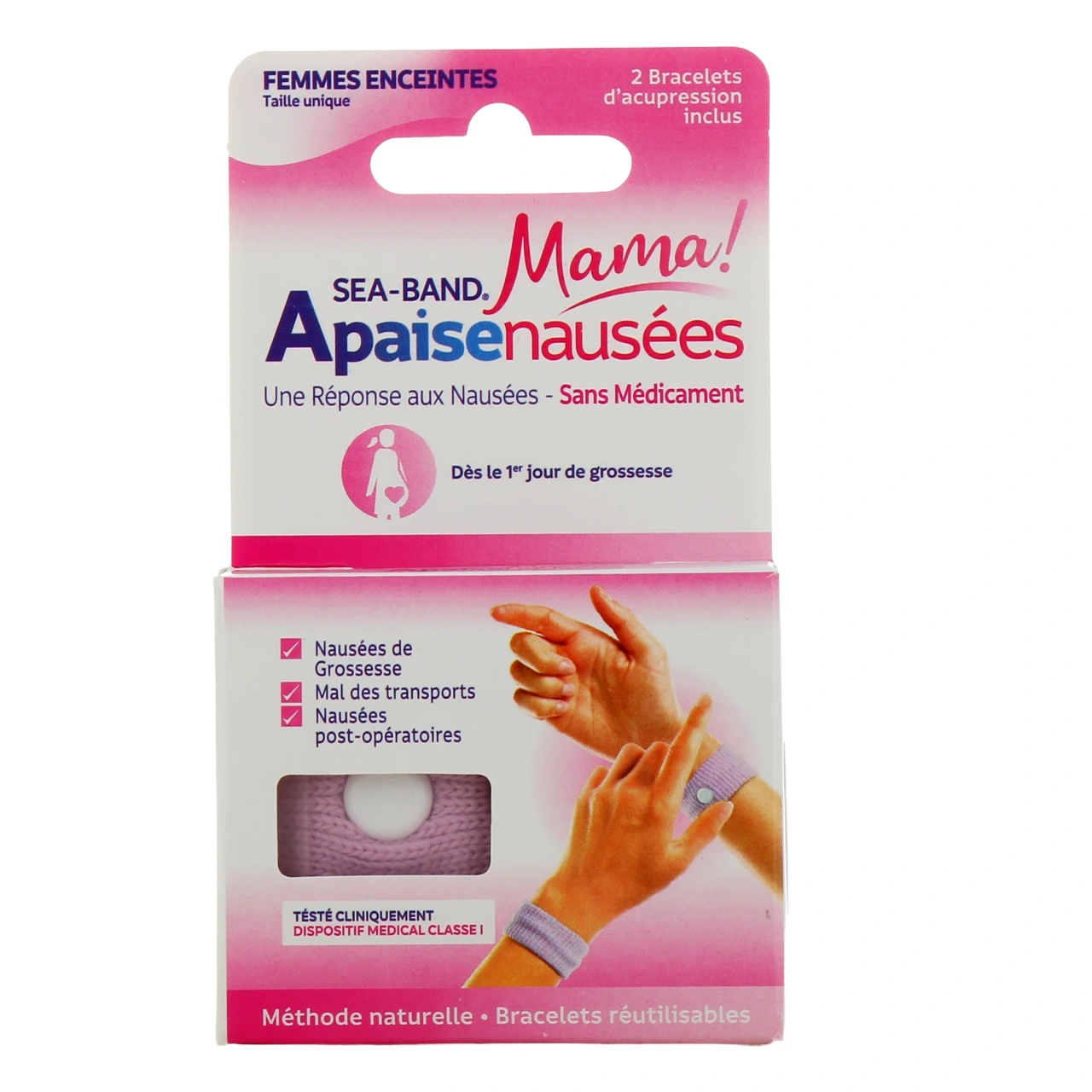 Sea Band Apaise Nausées Bracelets d'Acupression - Vue 8