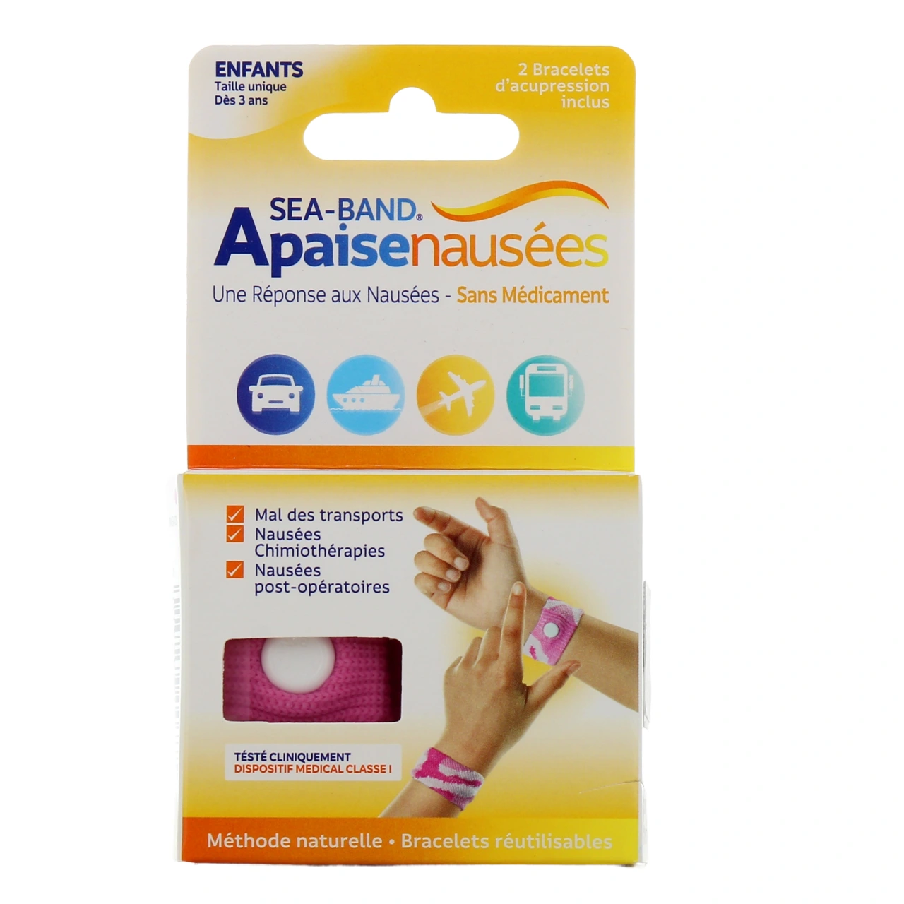 Sea Band Apaise Nausées Bracelets d'Acupression - Vue 38