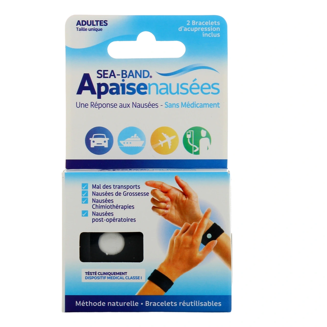 Sea Band Apaise Nausées Bracelets d'Acupression - Vue 29