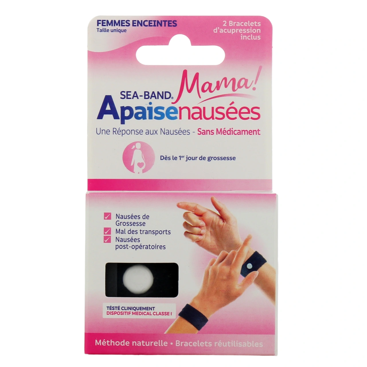 Sea Band Apaise Nausées Bracelets d'Acupression - Vue 32