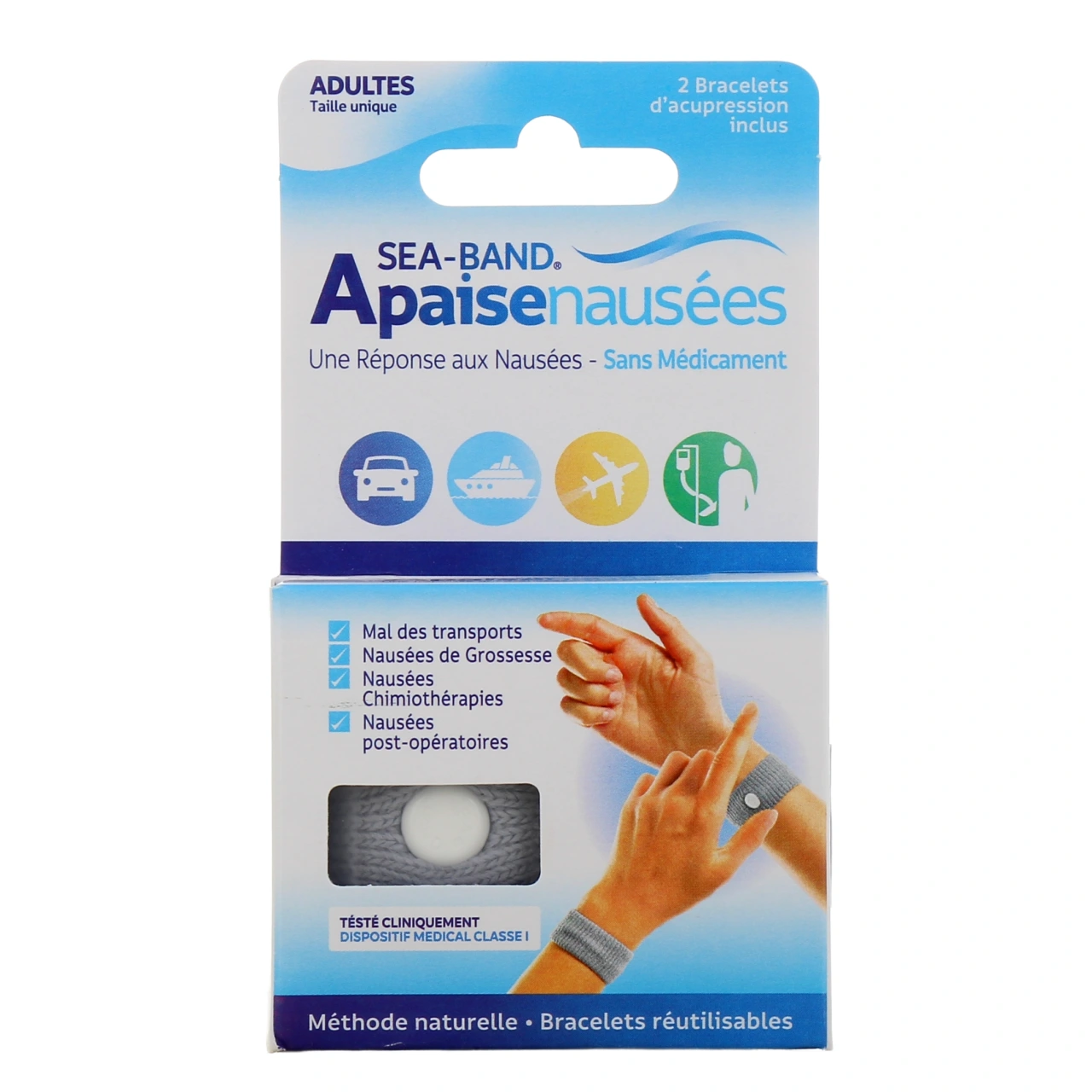 Sea Band Apaise Nausées Bracelets d'Acupression - Vue 14