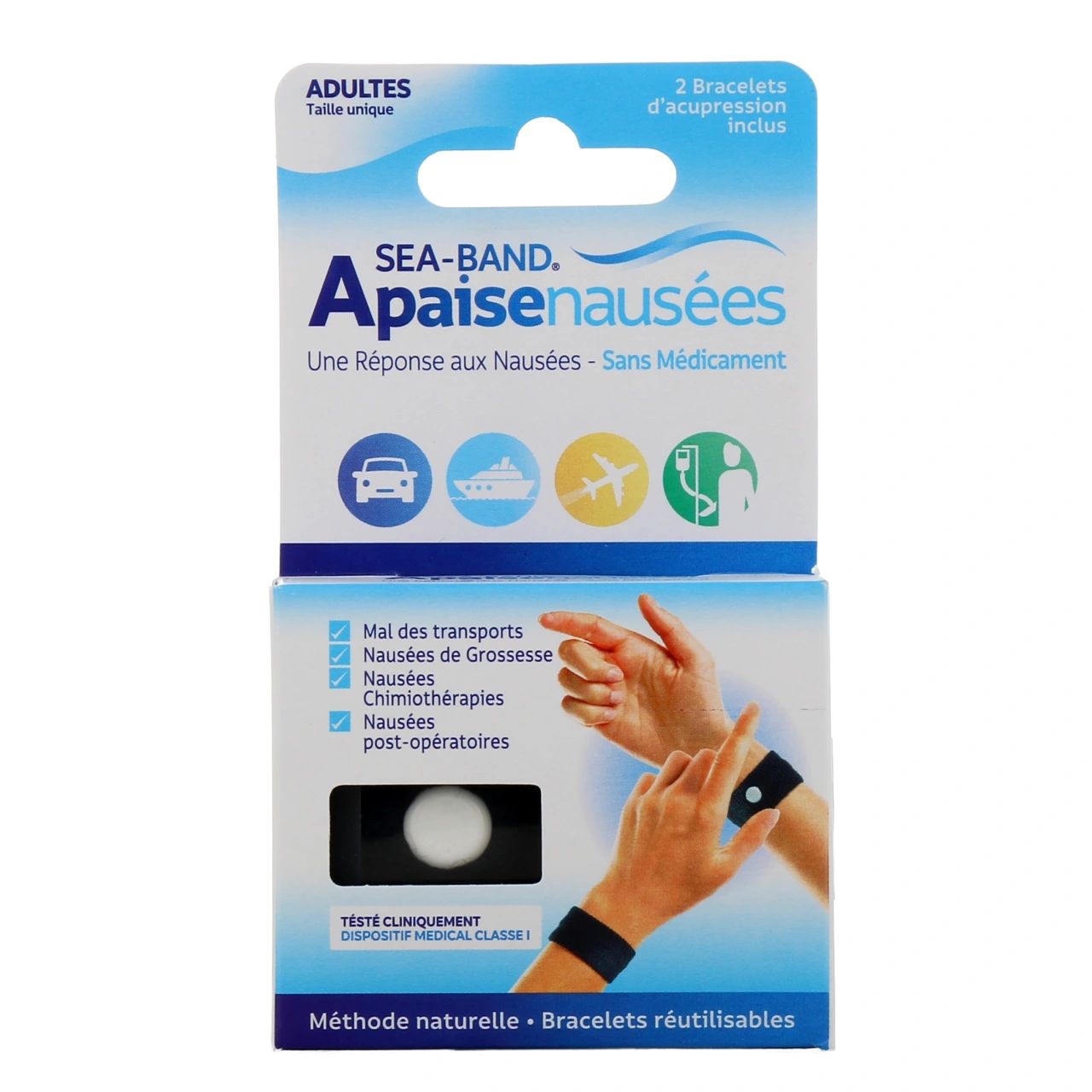 Sea Band Apaise Nausées Bracelets d'Acupression - Vue 11