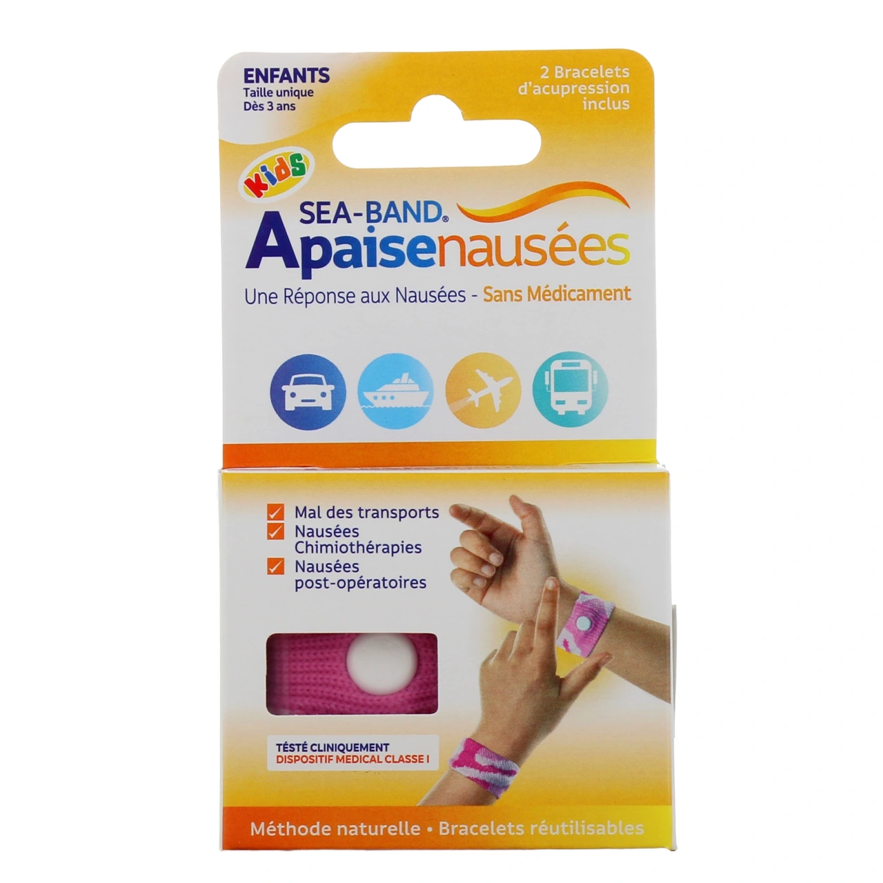Sea Band Apaise Nausées Bracelets d'Acupression - Vue 17