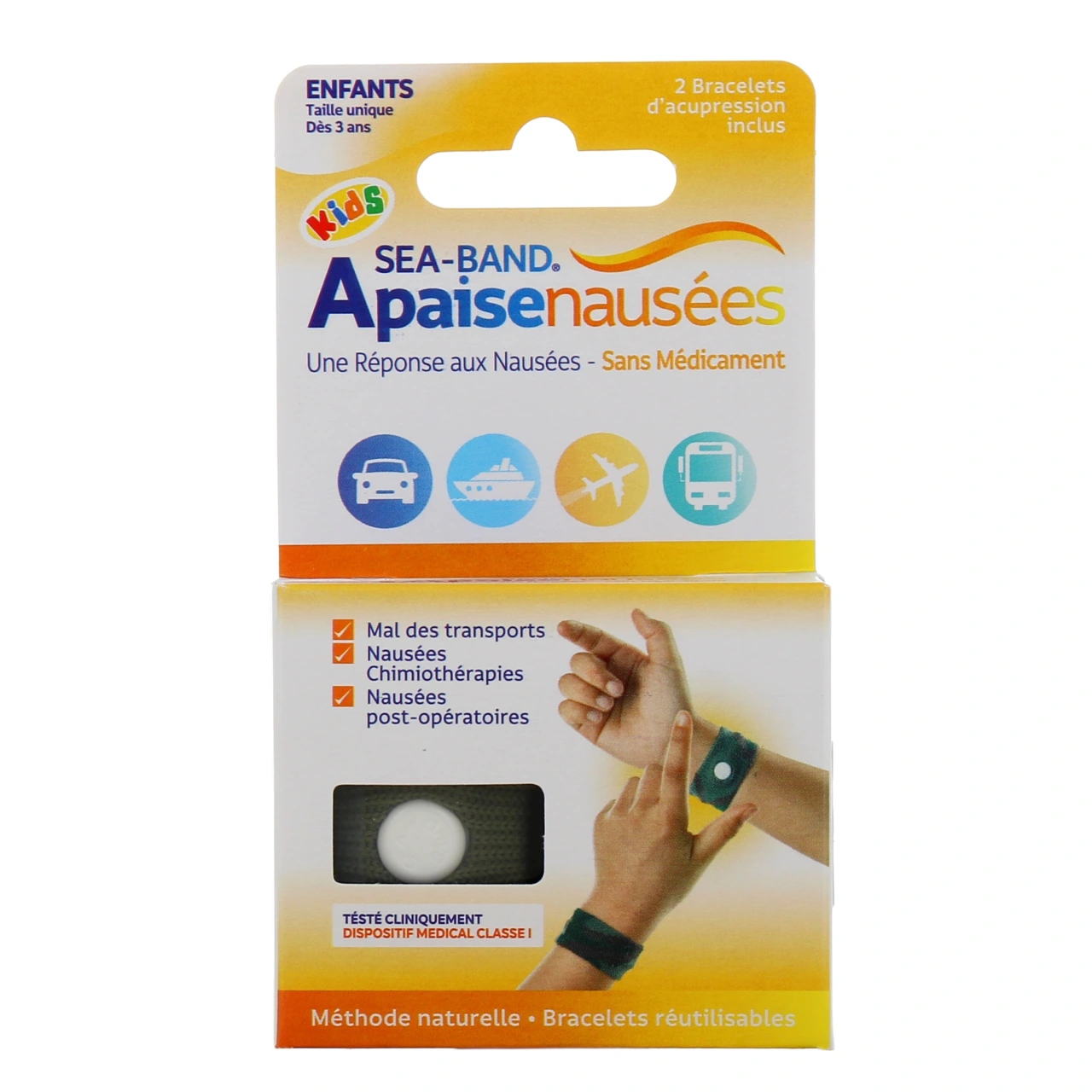 Sea Band Apaise Nausées Bracelets d'Acupression - Vue 20