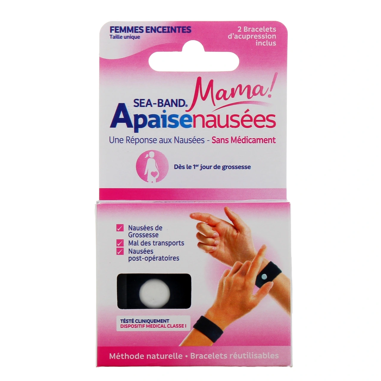 Sea Band Apaise Nausées Bracelets d'Acupression - Vue 5