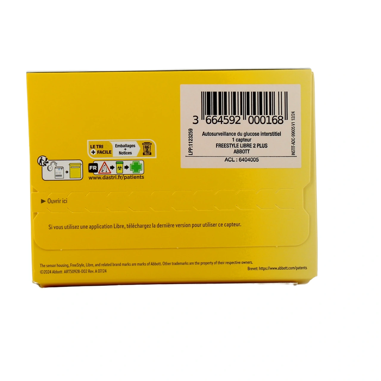 Freestyle Libre 2 Plus Capteur - Vue 3