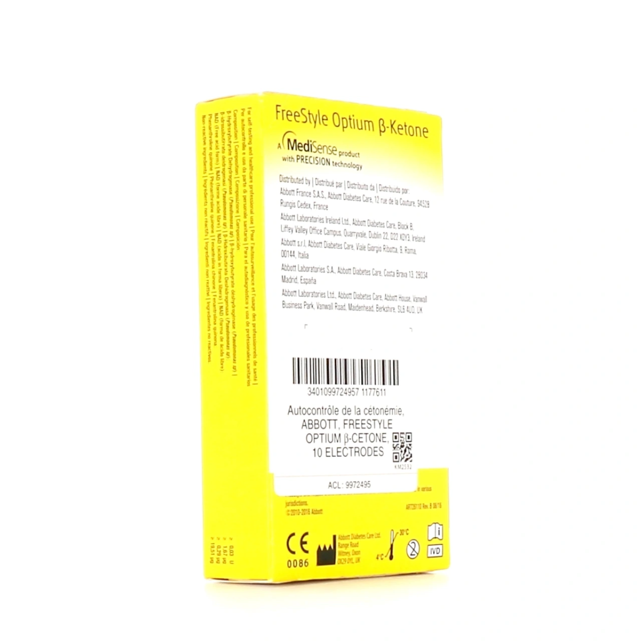 FreeStyle Optium B-Ketone Électrodes - Vue 2