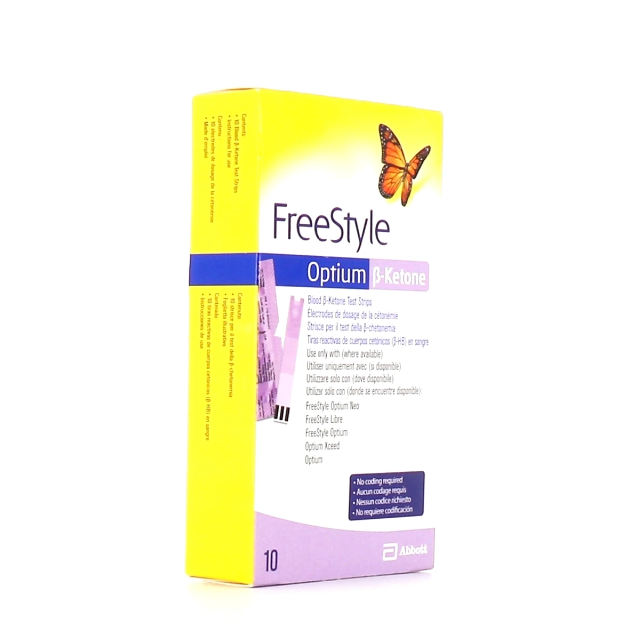 FreeStyle Optium B-Ketone Électrodes - Abbott