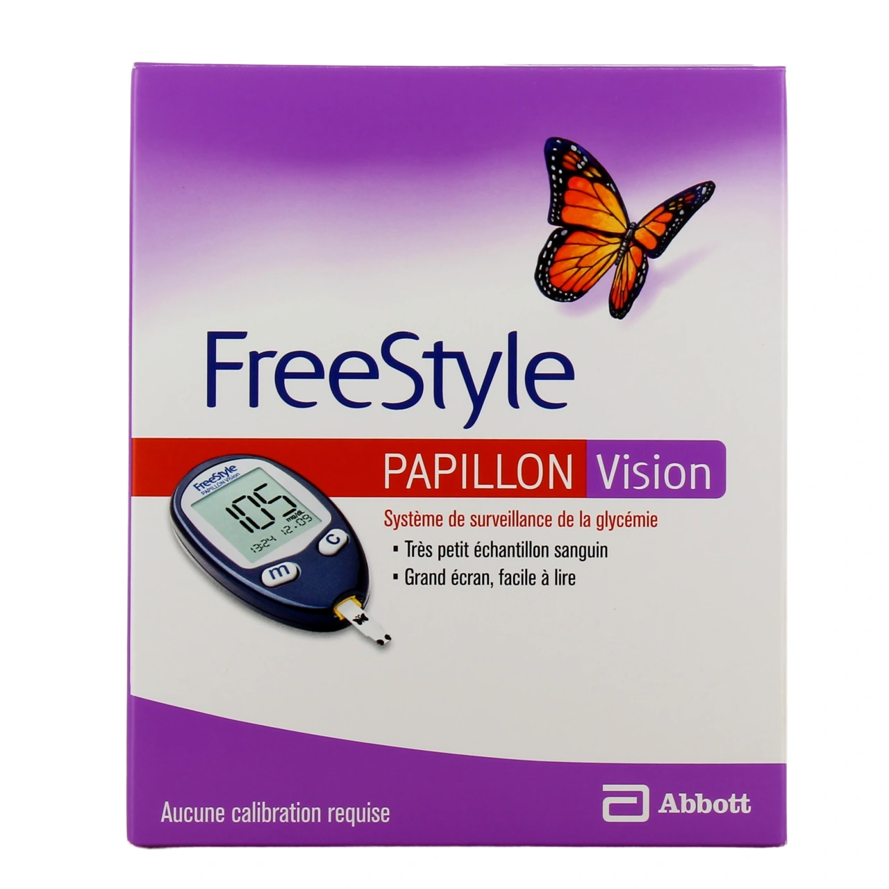 Freestyle Papillon Vision Système de Surveillance de la Glycémie - Vue 2