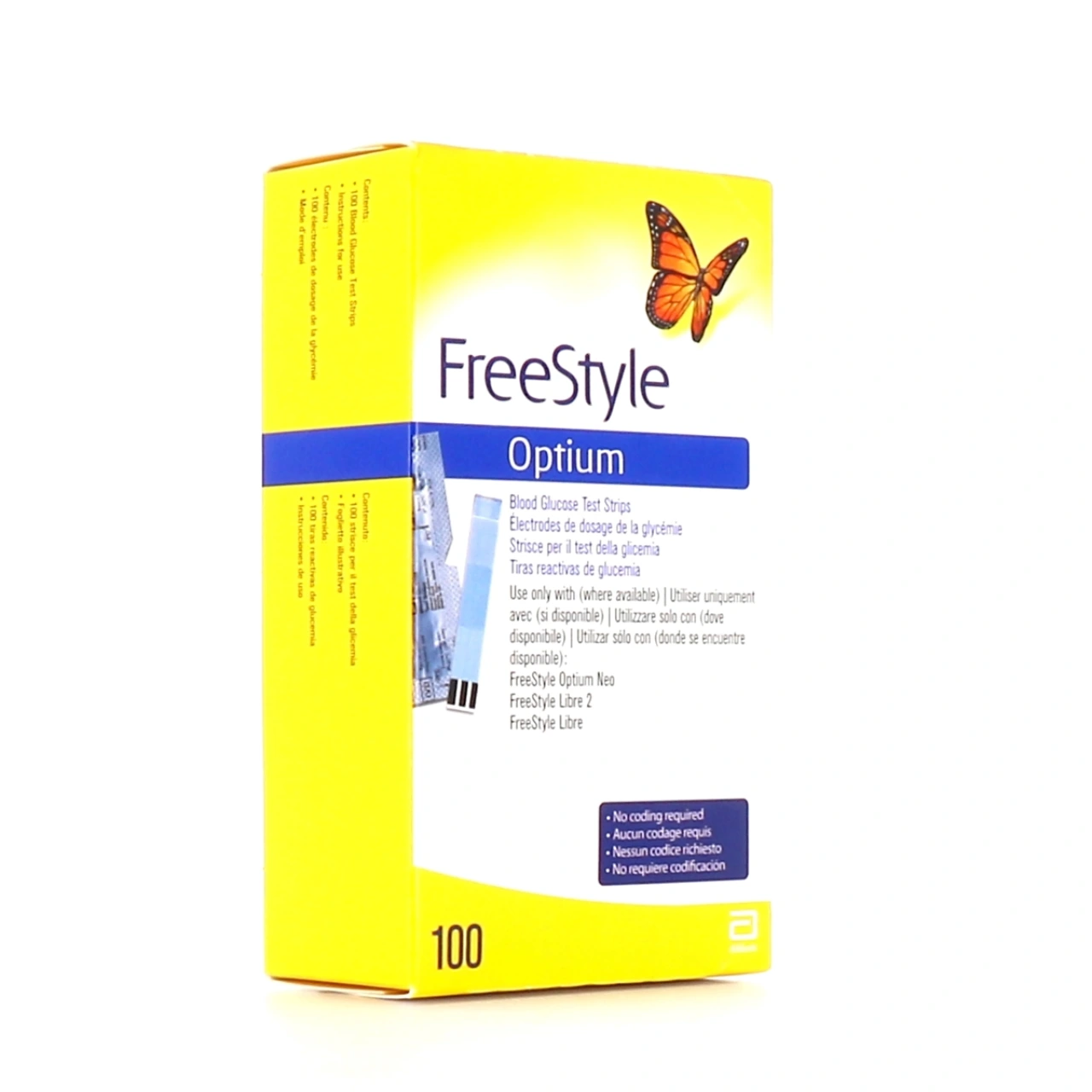 FreeStyle Optium Électrodes - Abbott