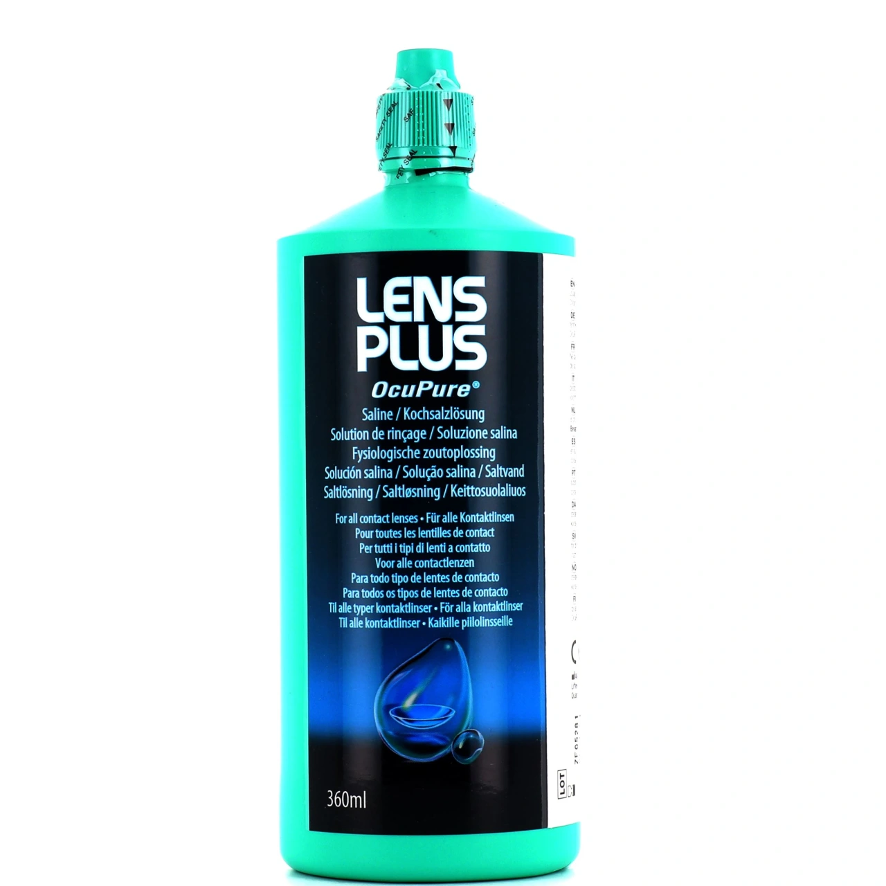 Lens Plus OcuPure Solution de Rinçage pour Lentilles - Johnson et Johnson