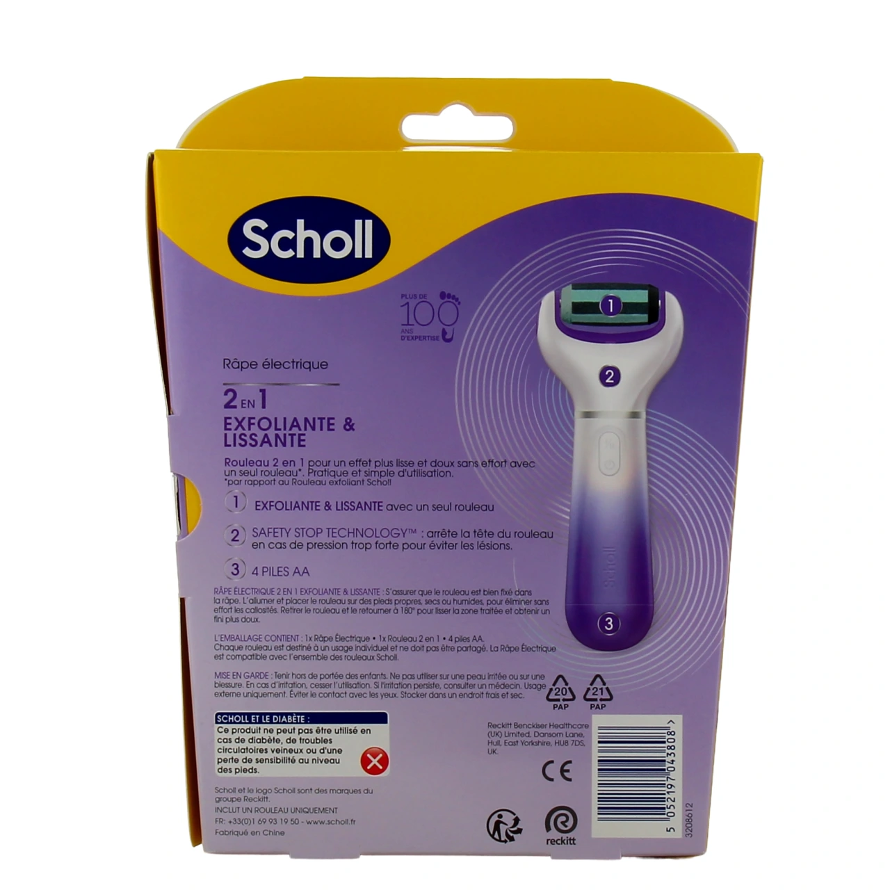 Scholl Velvet Smooth Râpe électrique exfoliante - Vue 6