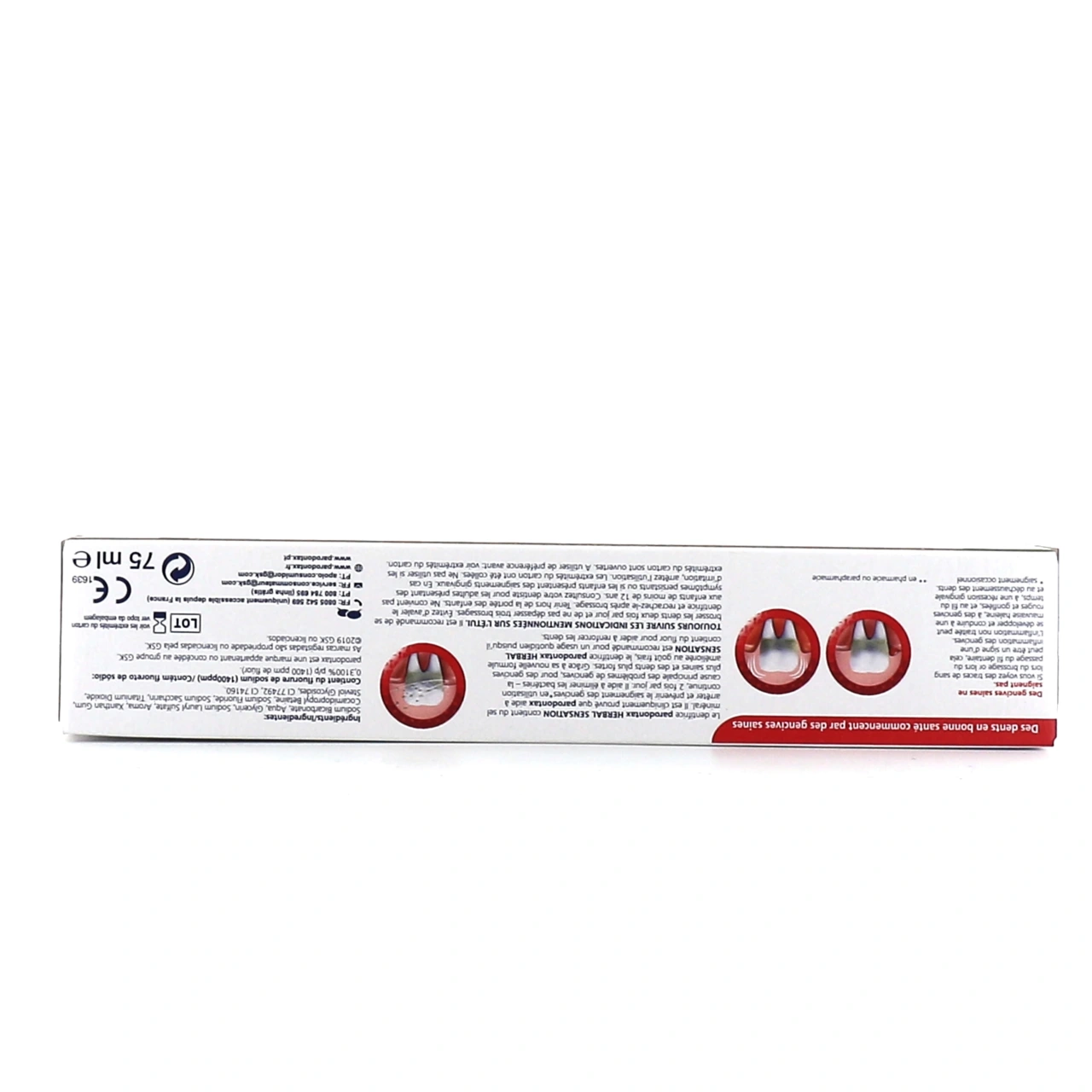 Parodontax Herbal Sensation Dentifrice - Vue 4
