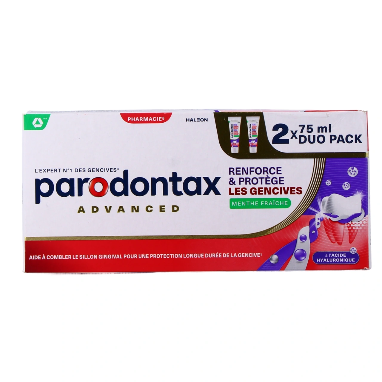 Parodontax Renforce et Protège Dentifrice - Vue 2