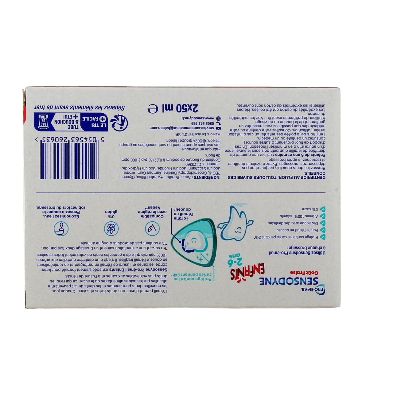 Sensodyne Pro-Email Dentifrice Enfant 2-6 ans - Vue 7