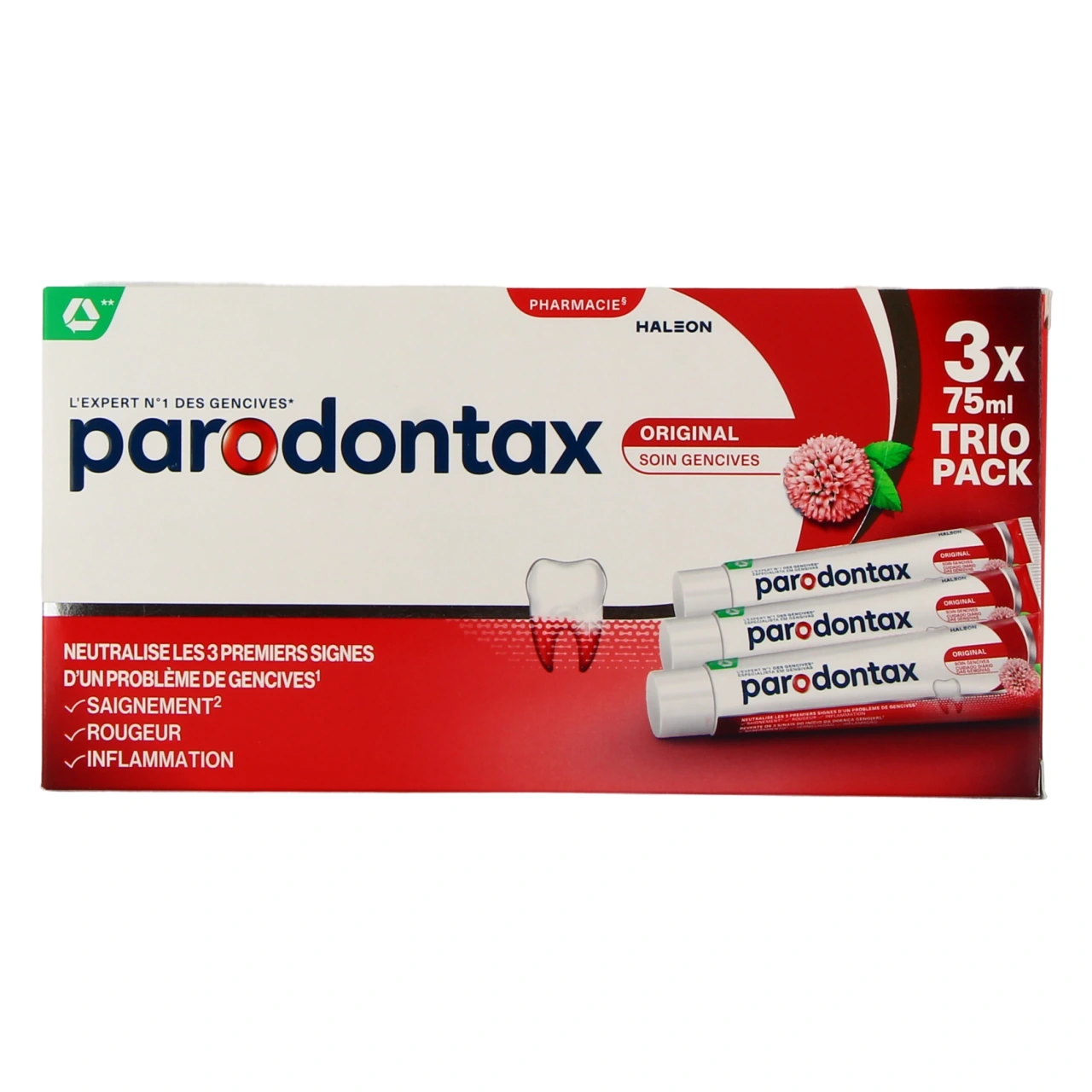 Parodontax Original Dentifrice Pâte Gingivale - Vue 7