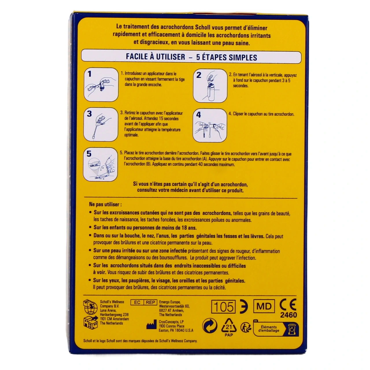 Scholl Freeze Away Traitement des Acrochordons - Vue 3