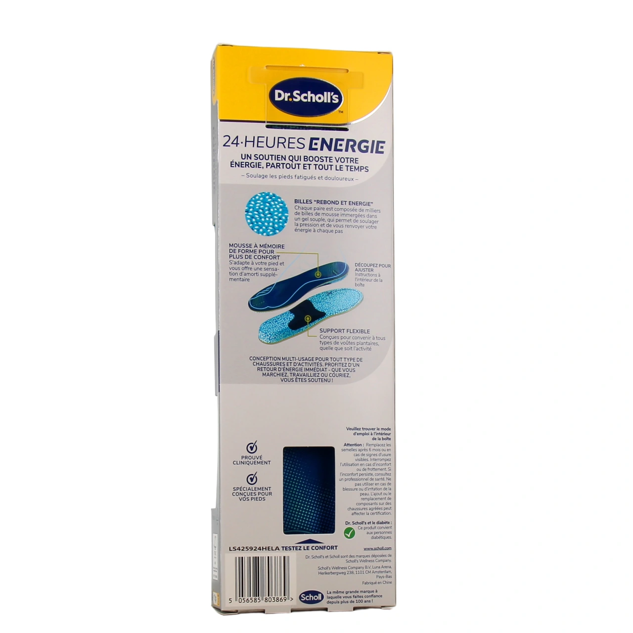 Scholl 24 Heures Énergie Semelles - Vue 6