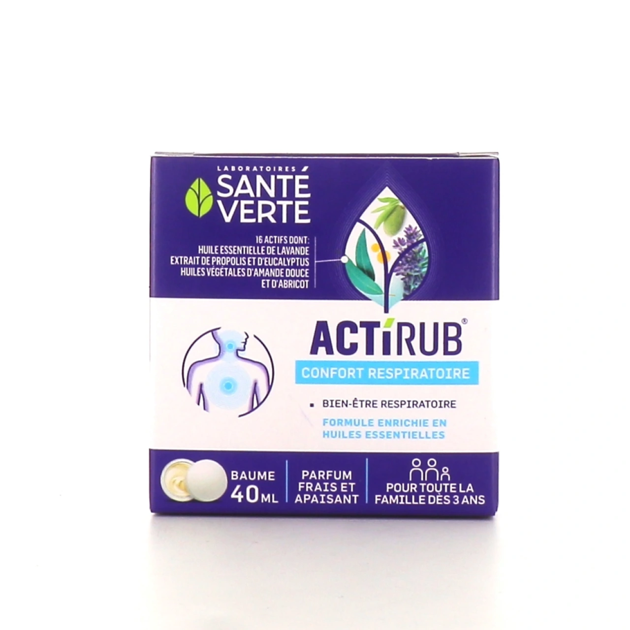 Actirub Baume Pectoral Confort Respiratoire - Actirub
