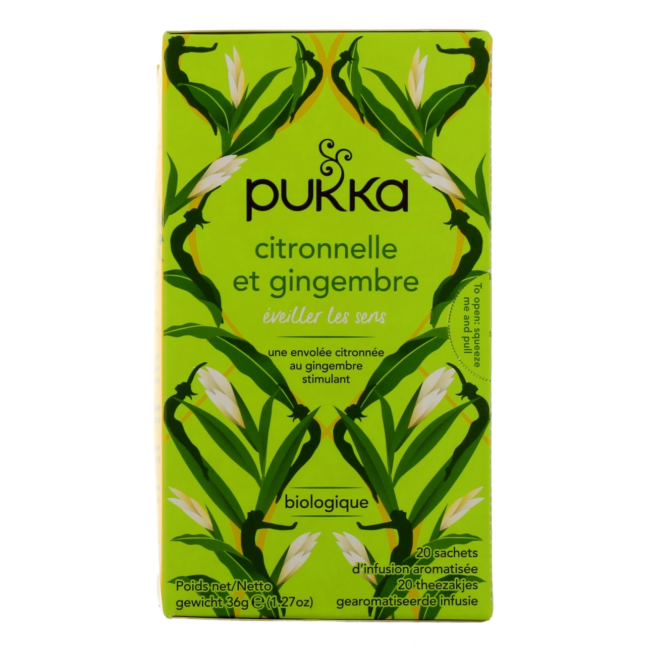 Pukka Infusion Citronnelle et Gingembre Bio - Vue 2