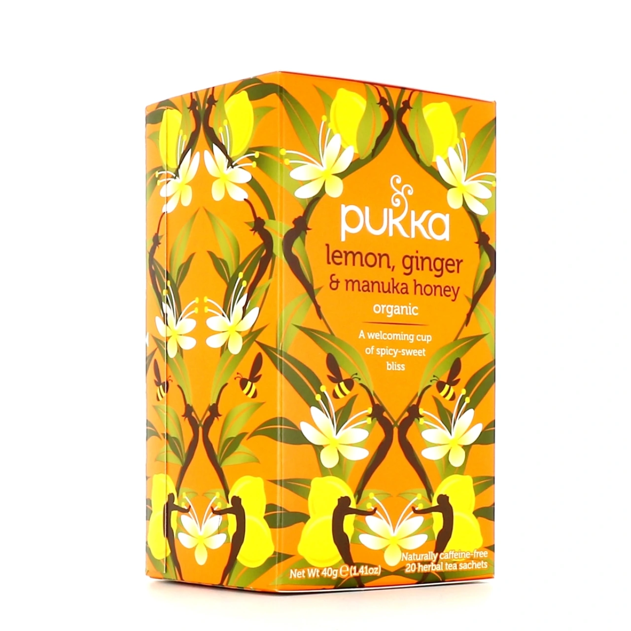 Pukka Infusion Citron Gingembre Miel de Manuka Bio - Vue 2