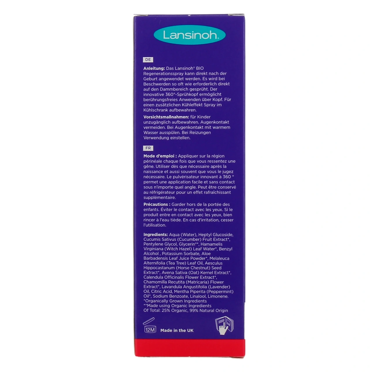 Lansinoh Spray Apaisant Post-Naissance - Vue 3