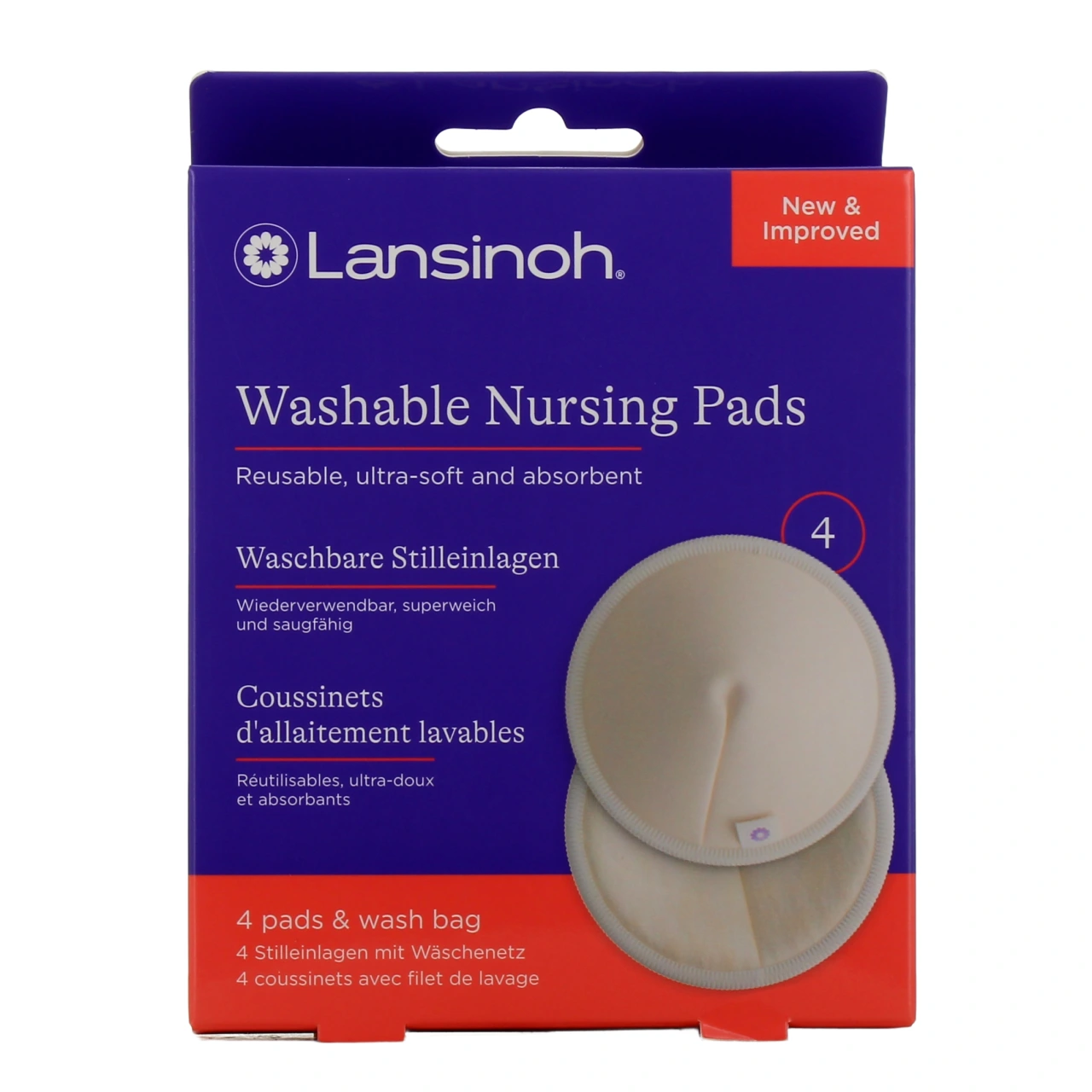 Lansinoh Coussinets Allaitement Lavables - Vue 2