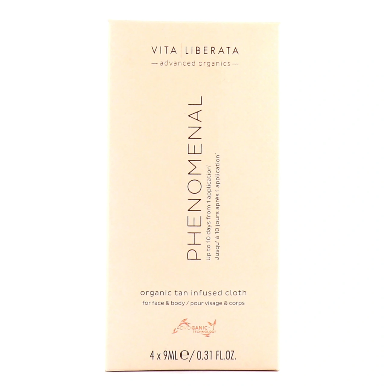 Lingettes autobronzantes phenomenal - Vita Liberata