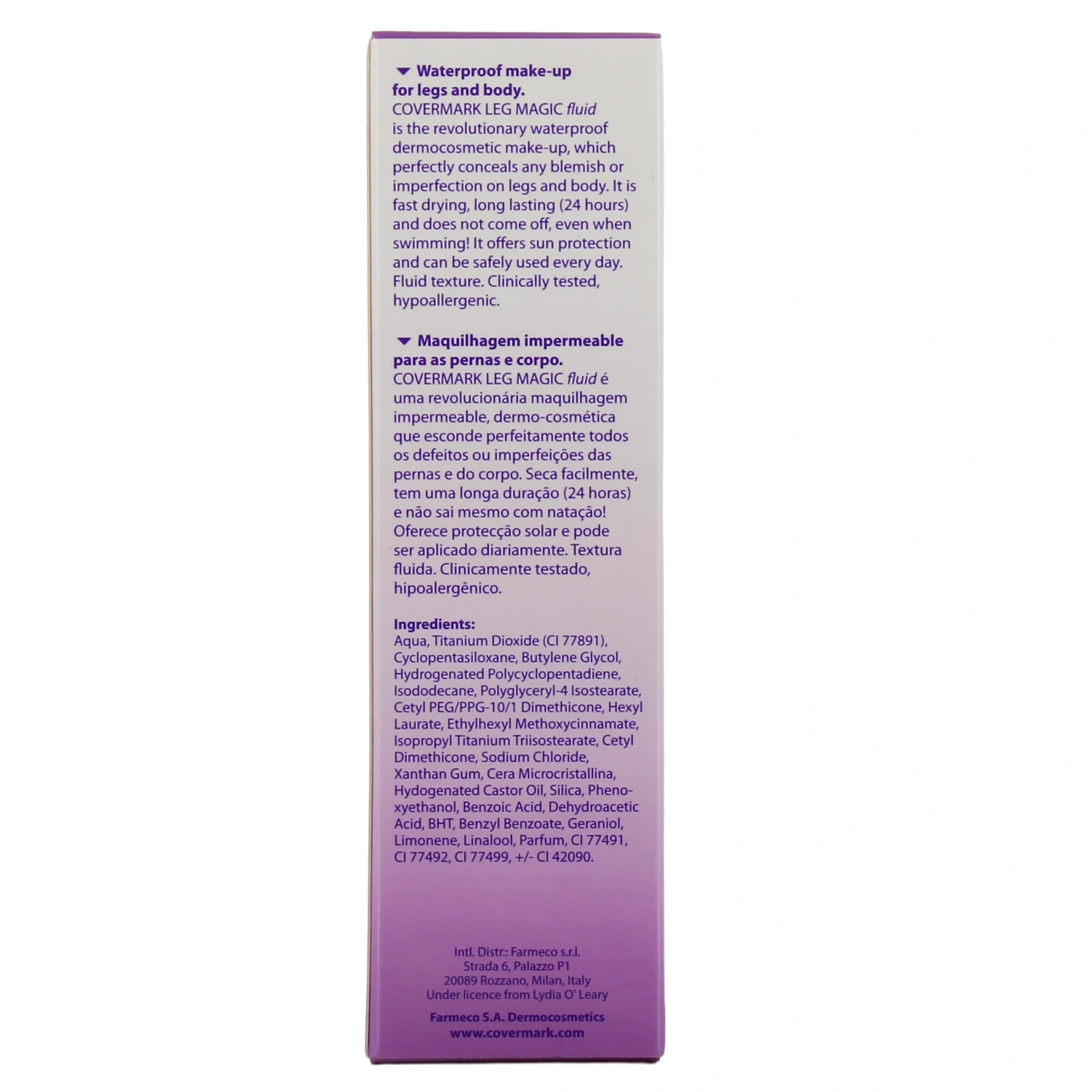 Covermark Leg Magic Fluid SPF40 - Vue 9