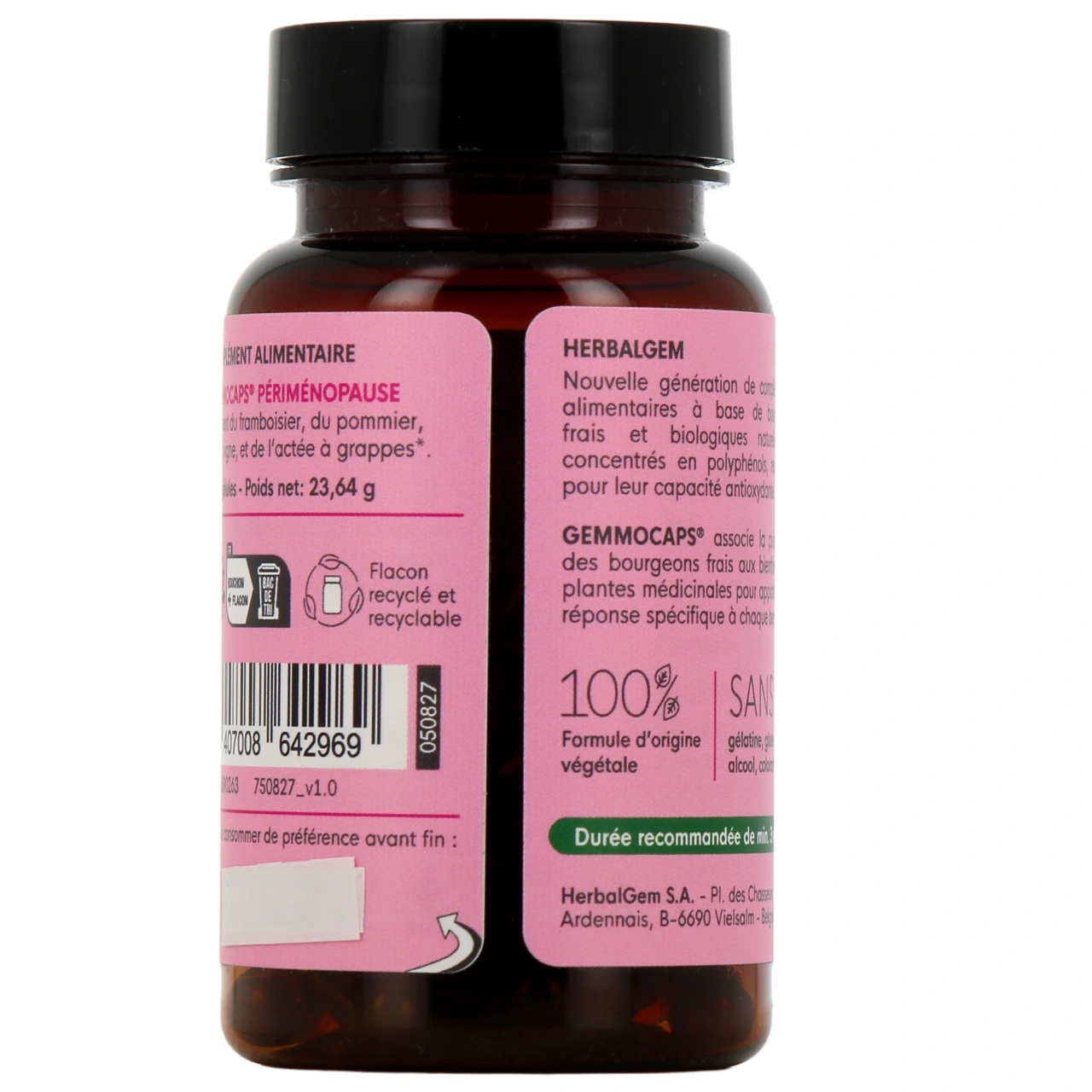 Herbalgem Gemmocaps Périménopause - Vue 3