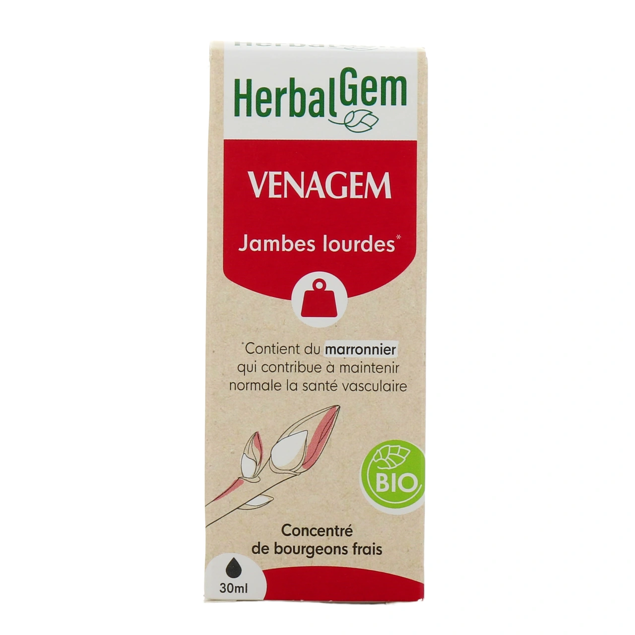 Herbalgem Venagem Jambes Lourdes Bio - Vue 2