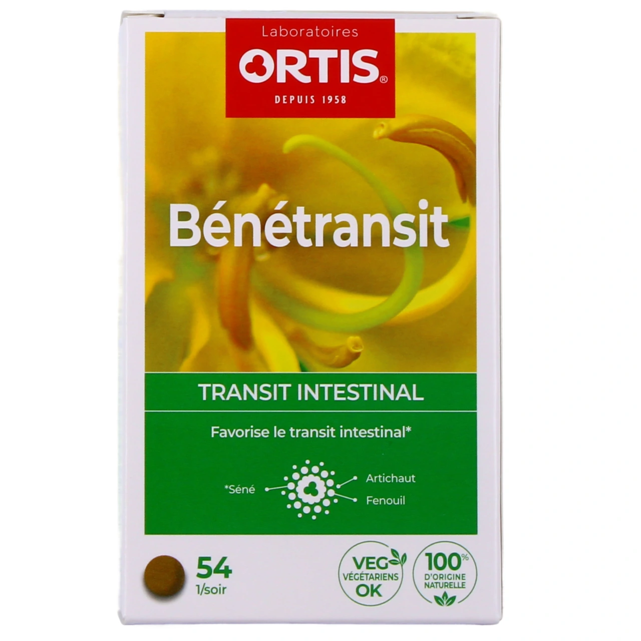 Ortis Benetransit Transit Intestinal Comprimés - Vue 4