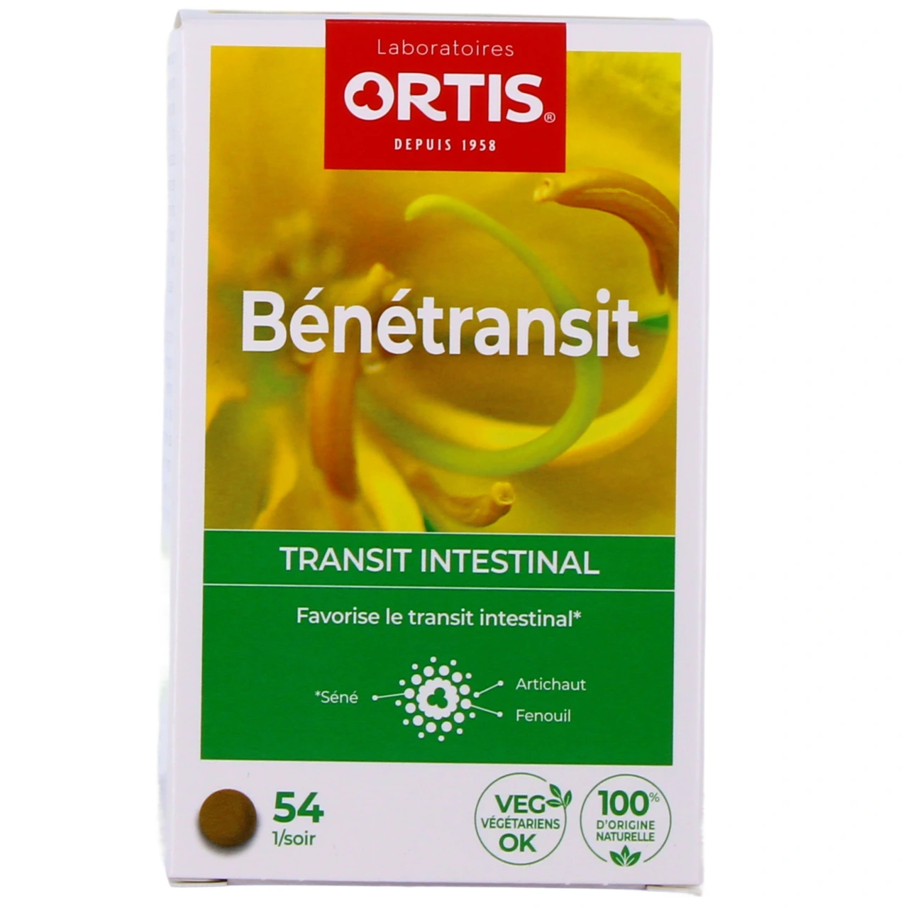 Ortis Benetransit Transit Intestinal Comprimés - Vue 3