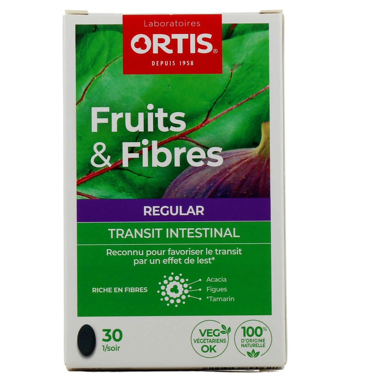Ortis Fruits & Fibres Regular Transit Intestinal Comprimés - Vue 3