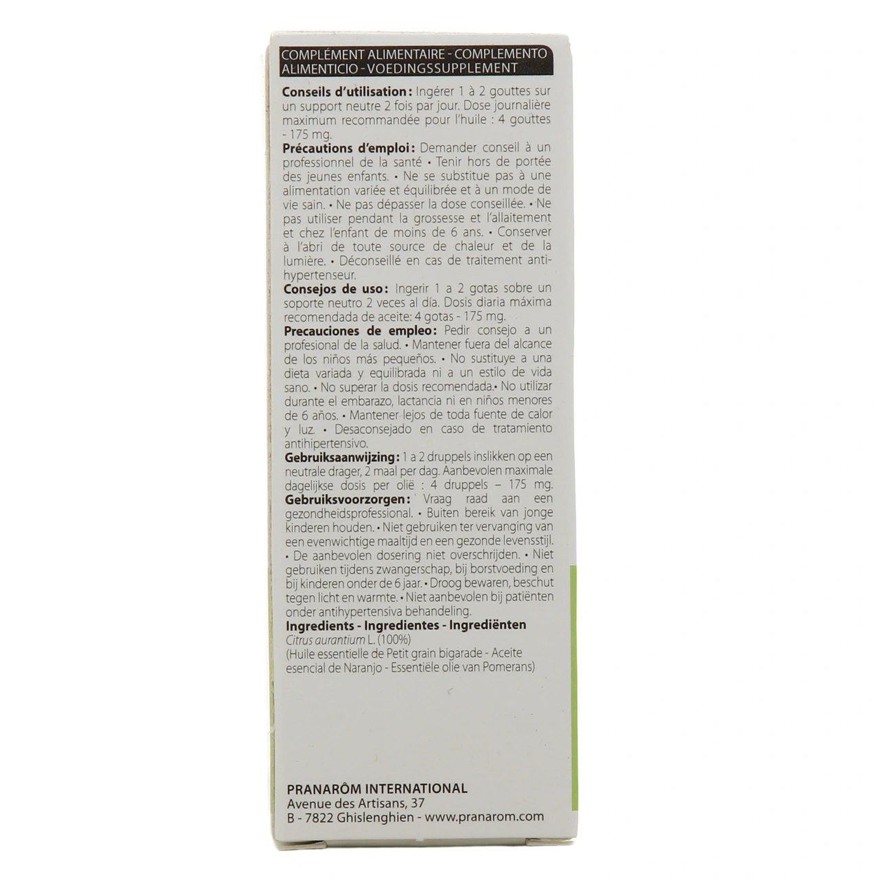 Pranarom huile essentielle Petit grain bigarade - Vue 6
