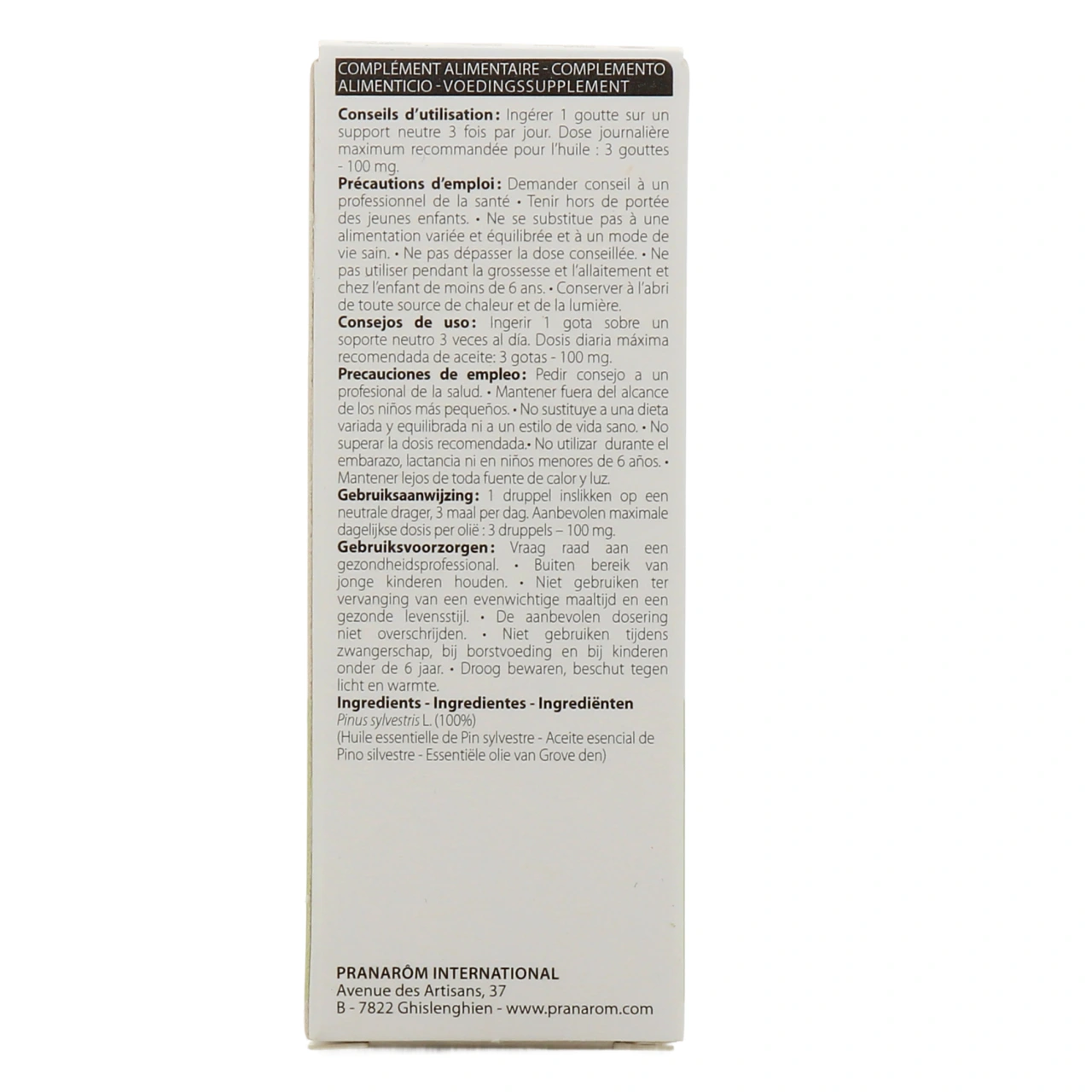 Pranarom huile essentielle pin sylvestre - Vue 3
