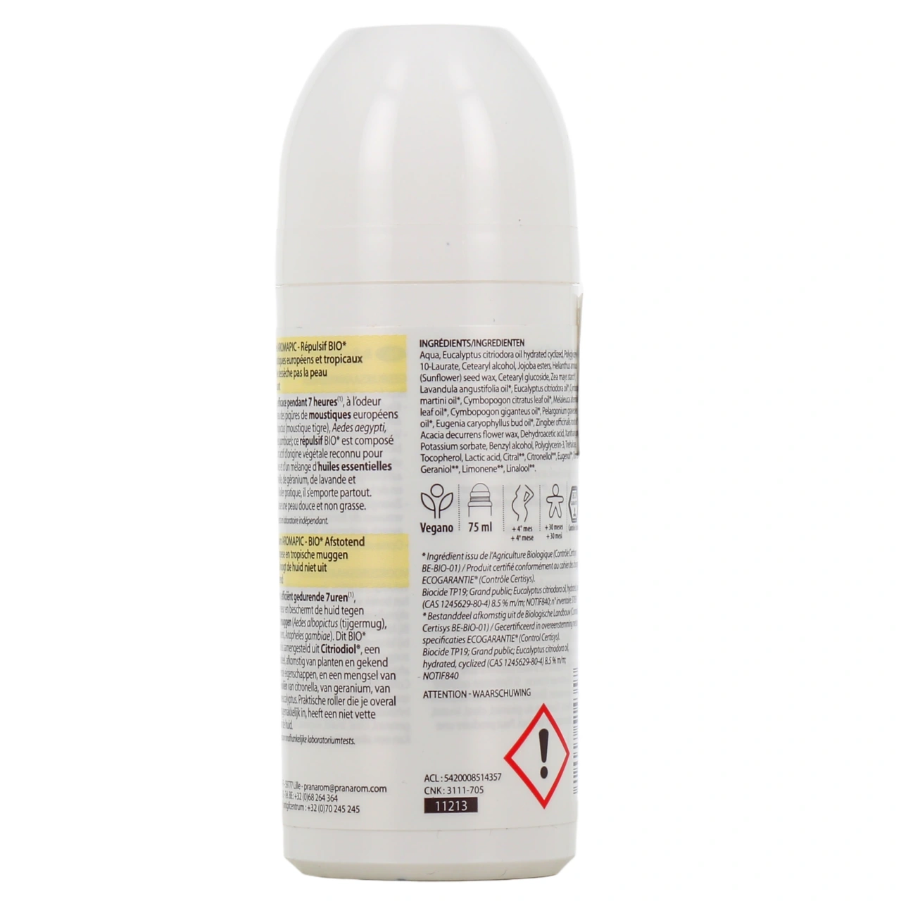 Pranarom Bio Aromapic Roller corporel Anti-moustique - Vue 3
