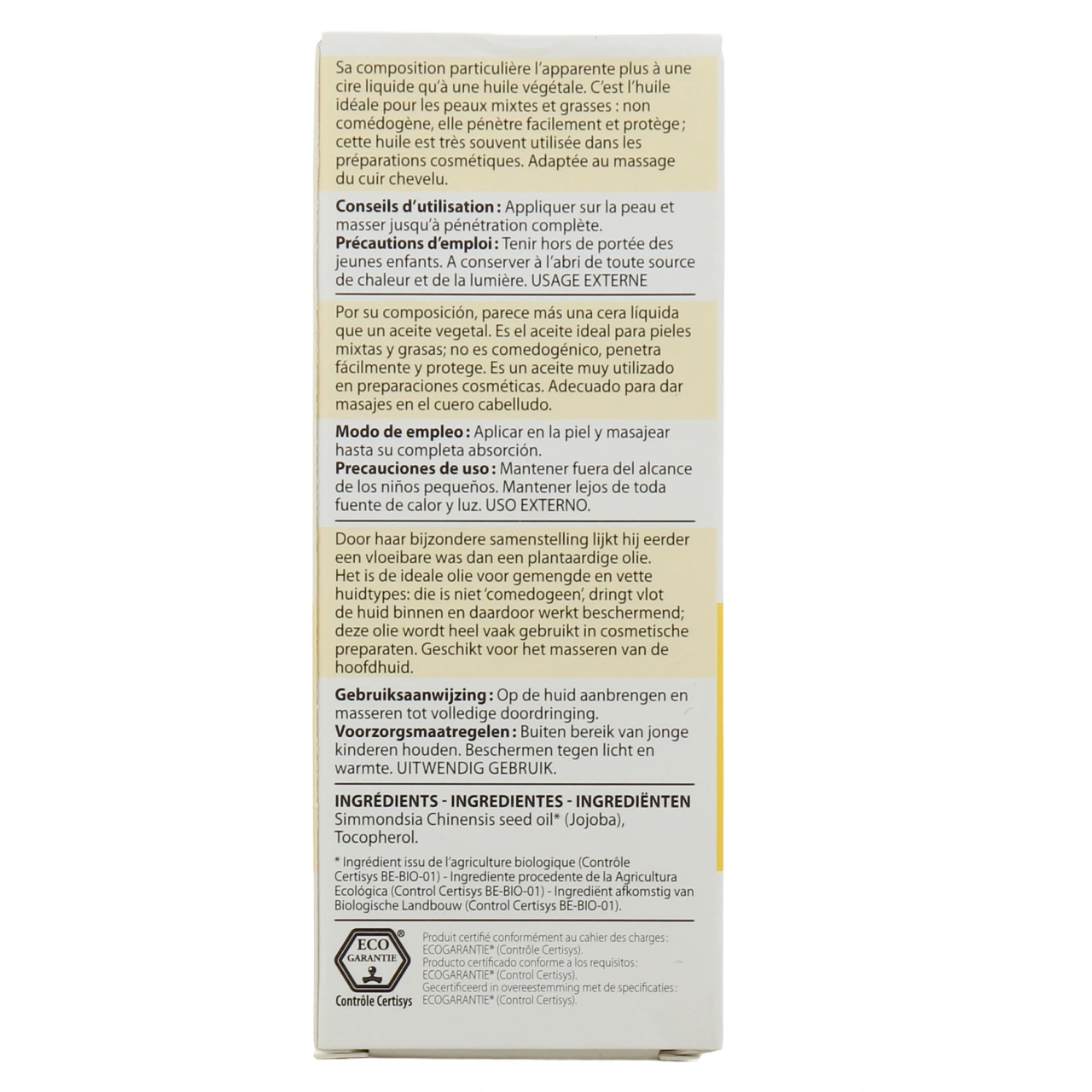 Pranarom Huile Végétale Jojoba Bio - Vue 3